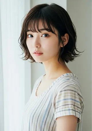 ショート パーマ GLOW by face所属・✨GLOW  by face 櫻井✨️のヘアスタイル