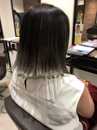 ミディアム 笠谷 正之のヘアスタイル