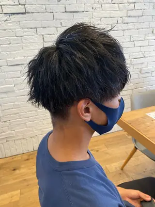 メンズ 前田 輝のヘアスタイル