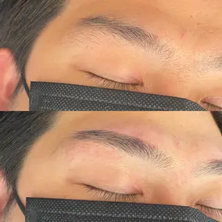 メンズ アイブロウ pep natsumiのヘアスタイル