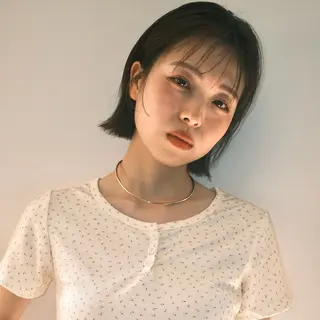 ショート カラー パーマ/透明感カラー 元町🌱takutoのヘアスタイル