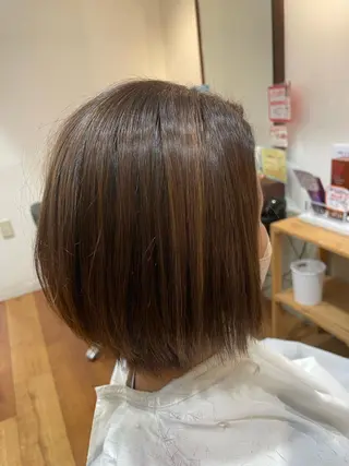 ショート カラー 浅香山✨美髪✨ やまもとあきこのヘアスタイル