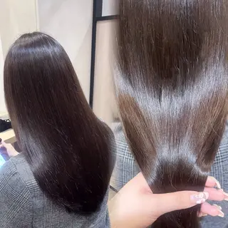 ロング カラー 田邉 栞璃のヘアスタイル