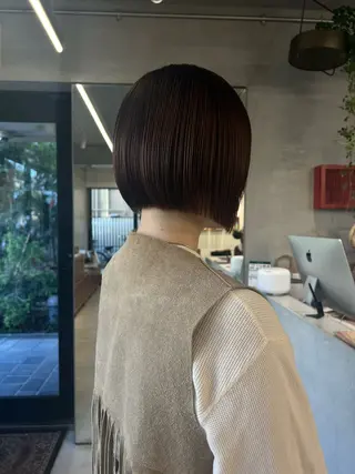 ショート サカモト ナオミのヘアスタイル