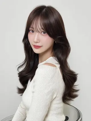 ロング 髪質改善・縮毛矯正 💎ASUKAのヘアスタイル