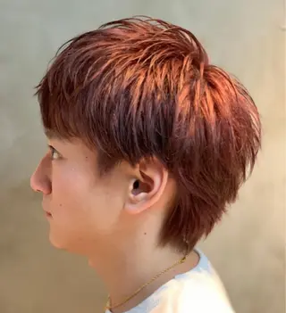 ショート カラー メンズ 🦋韓国系指名No1 店長/圓山 祐也🦋のヘアスタイル