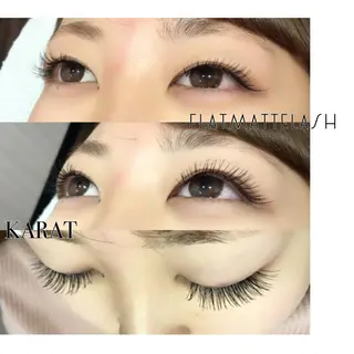 マツエク・マツパ ★KAEDE★伊勢崎 【KARAT】のマツエク・マツパデザイン
