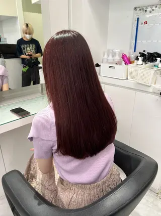 ロング カラー 川越ハイトーン🧸 Yumaのヘアスタイル