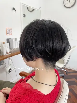 ショート mopa_kaede ナチュラル/レイヤーのヘアスタイル