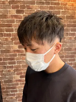 ショート カラー パーマ ヘアアレンジ メンズ キッズ ネイル マツエク・マツパ アイブロウ 久木原 ゆりのヘアスタイル