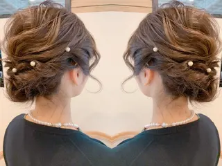 ショート ヘアアレンジ 韓国hair🦋 Nanaのヘアスタイル