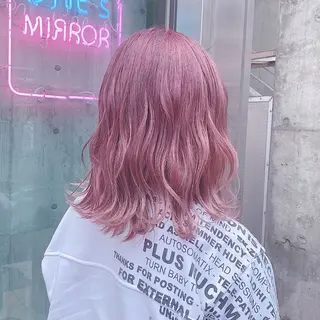 ミディアム カラー ヘアアレンジ メンズ キッズ お悩み解決美容師 💐AMIのヘアスタイル