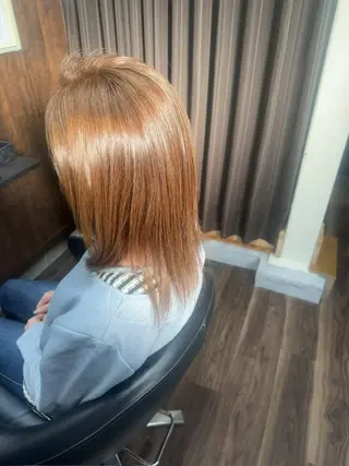 セミロング 山宮 雅次のヘアスタイル