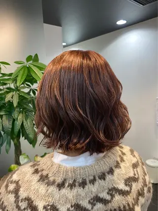 ミディアム カラー ブリーチカラー/ベー ジュ/Hono🦖のヘアスタイル