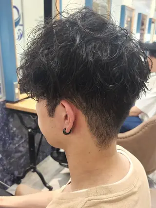ショート メンズ パーマ 🌟あかり🌟 #Sign hairのヘアスタイル