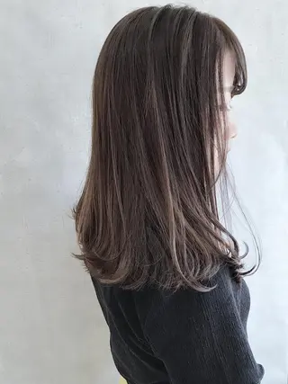 ロング カラー MOU namba ムウナンバのヘアスタイル