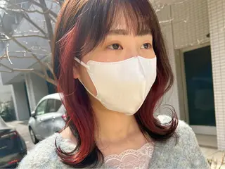 ミディアム カラー 💎透明感カラー特化 💎TAISEIのヘアスタイル