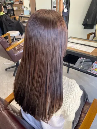 ロング カラー ｼﾉｻﾞｷ ｷﾅのヘアスタイル
