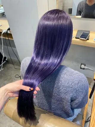 セミロング カラー 🐾Libero🐾 柏　KONOMIのヘアスタイル