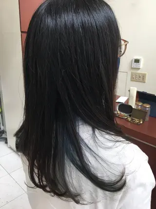 ロング 林 真之介のヘアスタイル