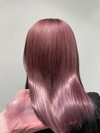 セミロング カラー ハイトーン特化 川井優汰のヘアスタイル
