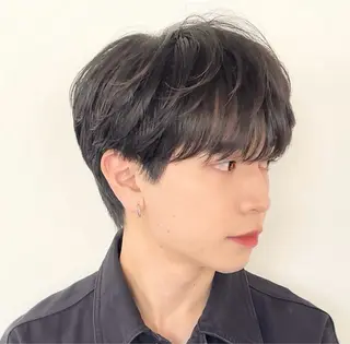 メンズ 40代以降の 縮毛矯正専門家のヘアスタイル