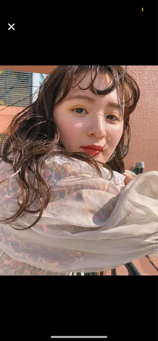 セミロング カラー RISAKO レイヤーカット🎀のヘアスタイル