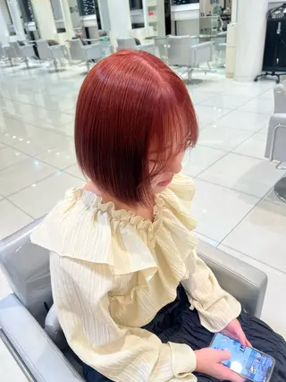 ショート カラー 銀座/カラー 🎀momo🎀のヘアスタイル