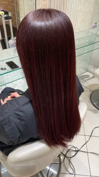 ロング 小林 妃那のヘアスタイル