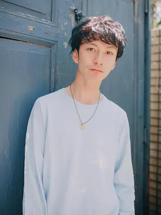 ミディアム パーマ 【公式】amble luxe池袋東口🩷のヘアスタイル