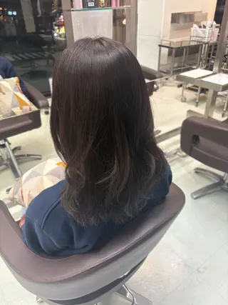 セミロング カラー WILL西宮野崎琴水 /透明感カラーのヘアスタイル