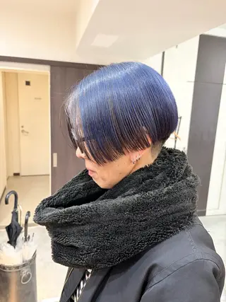 ショート カラー お悩み改善 美容師✂鷲田竜也のヘアスタイル