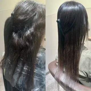 ロング 髪質改善専門店 縮毛矯正安阪のヘアスタイル