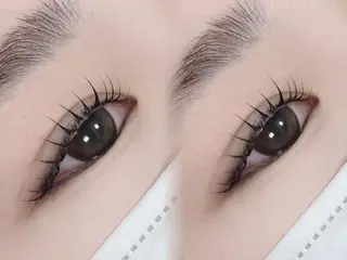 マツエク・マツパ ここな/暖色カラー 🧡束感マツエク🌼のマツエク・マツパデザイン