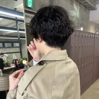 ショート パーマ 伊藤ほのか /パーマ/オリーブのヘアスタイル