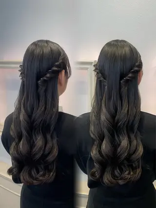 ロング ヘアアレンジ 横浜アレンジ/メンズ カット/yuukaのヘアスタイル