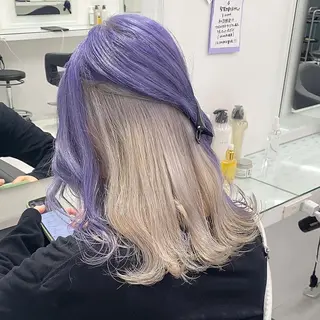 セミロング コテ巻き風パーマ 🦋にこ🦋のヘアスタイル