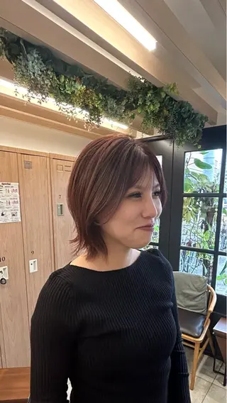 カラー 西新  MAHIRO 🩵🫧艶髪🩵🫧のヘアスタイル