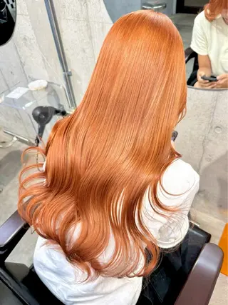 ロング ☪️艶々ハイトーン coco🍀︎✨のヘアスタイル