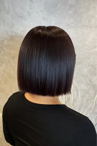 ミディアム 山本 悠理のヘアスタイル