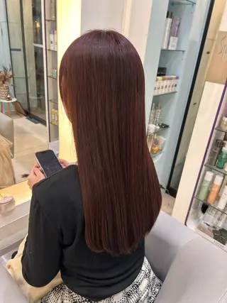 ロング 堀 日次のヘアスタイル