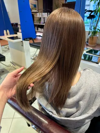 セミロング 庄司 桜のヘアスタイル