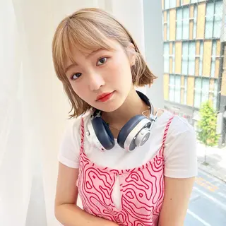 ミディアム カラー レイヤー専門家 ダブルカラー修のヘアスタイル