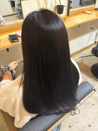 カラー 木崎 優来のヘアスタイル