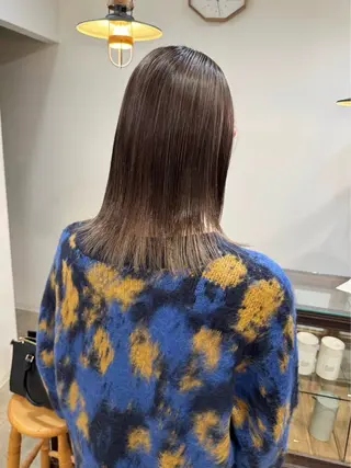 ミディアム カラー Rina 𓍯のヘアスタイル