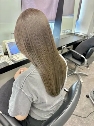 ロング ダブルカラー🦖 /髪質改善⚡️しおりのヘアスタイル