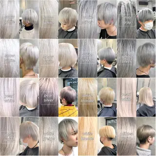 カラー 髪質改善/ブリーチ /長山遼太郎のヘアスタイル