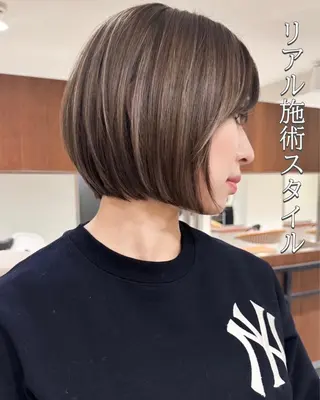 ショート ハイトーンボブ 💎凜💎のヘアスタイル
