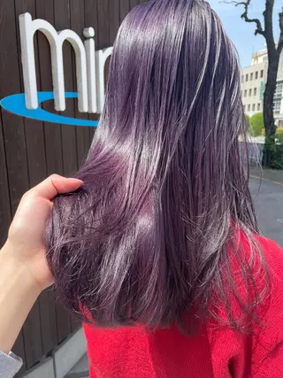 セミロング カラー 🫧ヒシダアキ taboo.i🫧のヘアスタイル