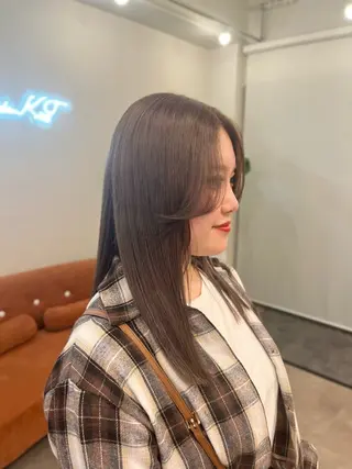 ロング カラー HairModeKT 中原のヘアスタイル